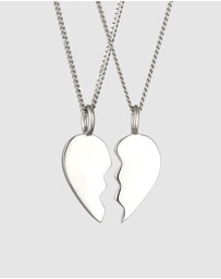 Elli Jewelry - Jewelry Set Heart Valentine 925 Sterling Silver