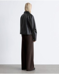 & Other Stories - Wool Press-Crease Trousers