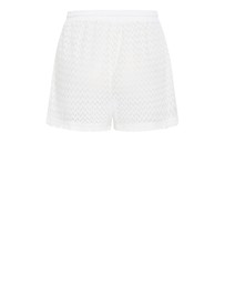 City Chic - Andros Jacquard Knit Short - ivory