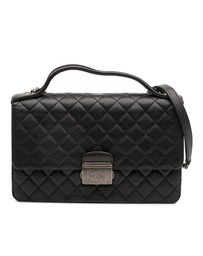 Pre-Loved by Azura Reborn - Pre-Loved Medium Quilted Goatskin CC University Flap