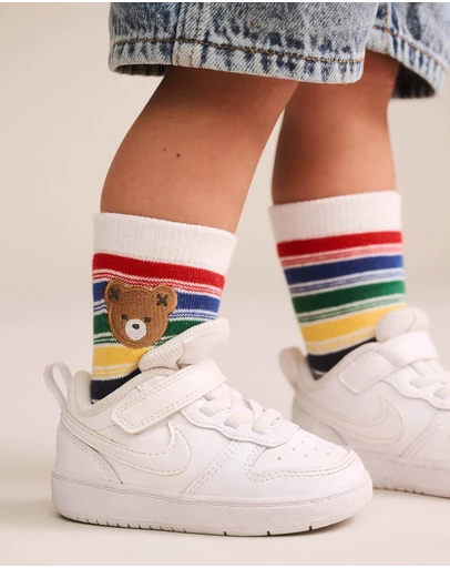 Huxbaby - 3-Pack Sports Socks - Babies-Kids