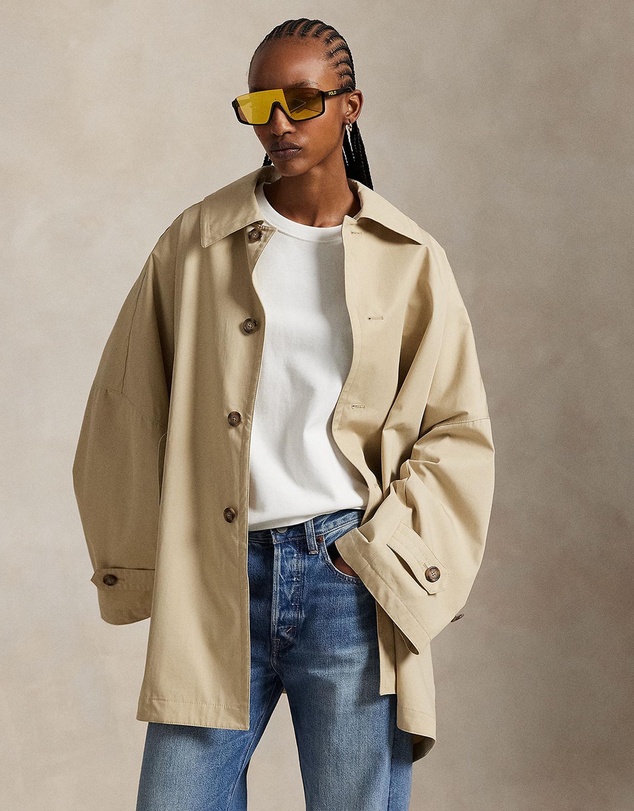 Polo Ralph Lauren - Oversized Cotton Twill Car Coat