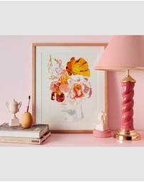 Journey Of Something - Paint by Numbers - Pink Haze