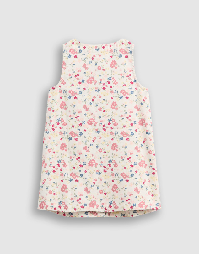 GAP - Aug Woven Key Floral Jumper Dress - Babies-Kids