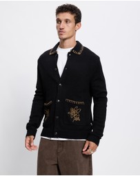 Rhythm - Whip Stitch Button Up Knit