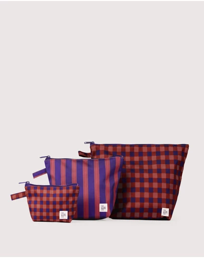 The Somewhere Co - Chestnut Handy Pouch Trio