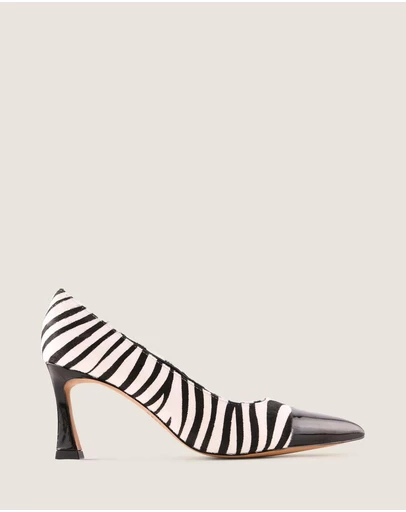 Shelly Shen - Aster High Heel Pumps Black/Zebra