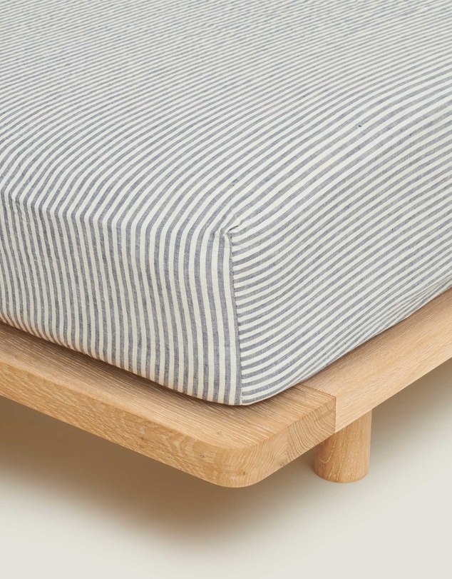 Carlotta + Gee - 100% Linen Fitted Sheet