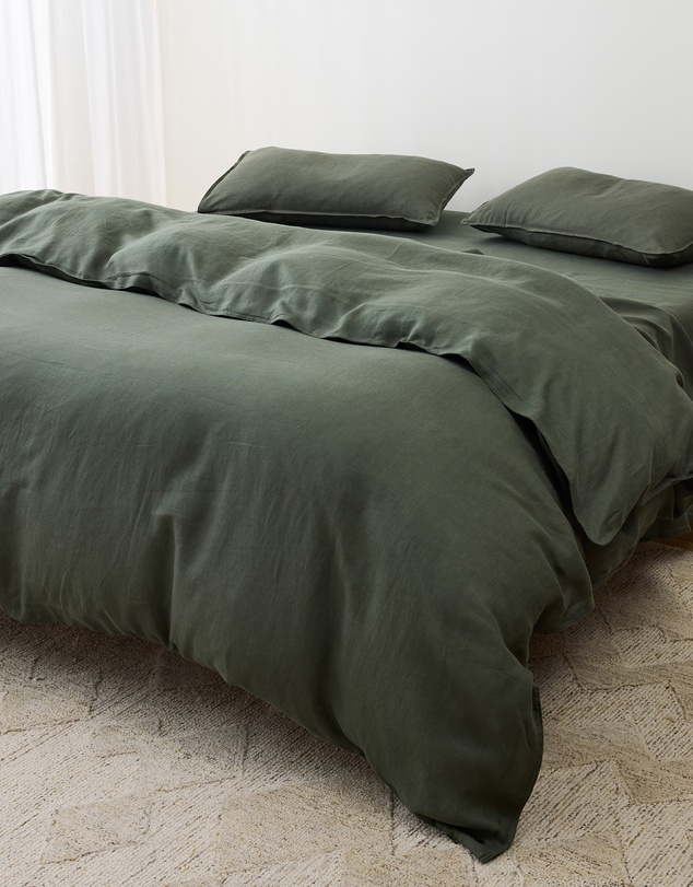 Sheet Society - Eve Linen Quilt Cover Set
