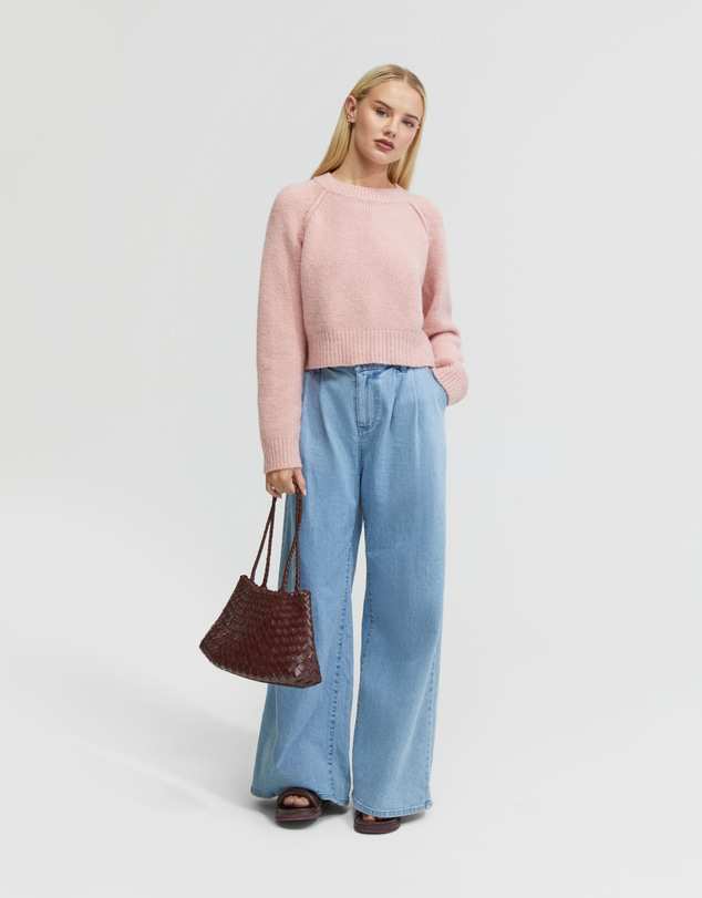 Oxford - Mei Alpaca Blend Soft Knit Top