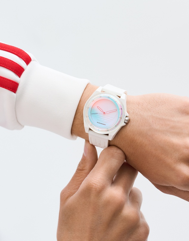 adidas Originals - Project Four Solar White Resin Watch