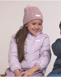 Crywolf - POM POM BEANIE Heather Speckle