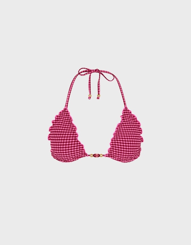Kulani Kinis - Lettuce Edge Bralette Bikini Top
