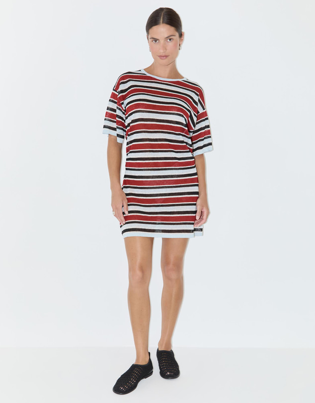 Zulu & Zephyr - Bold Stripe T-Shirt Knit Dress