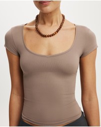 Cotton On - Hold Me Short Sleeve Top