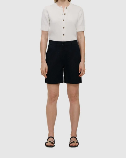 Trenery - Stretch Cotton Tailored Short