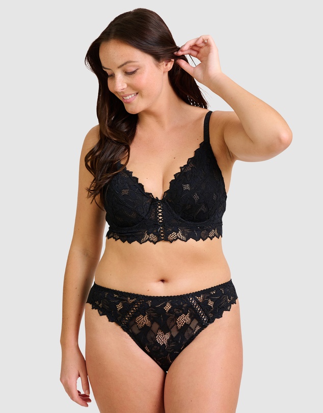 Sans Complexe - Arum Underwired Longline Lace Bra