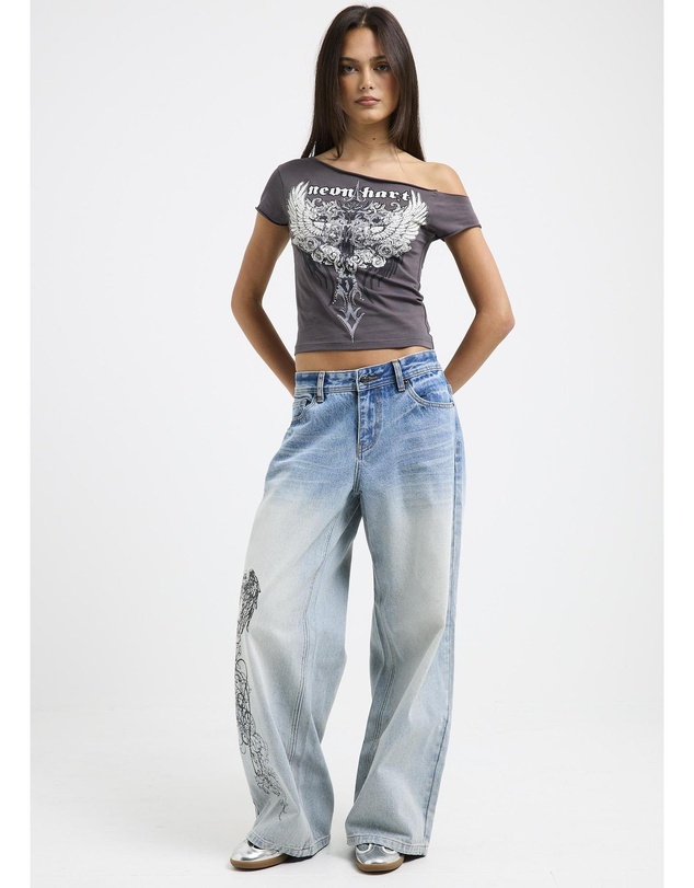 Neon Hart - Tattoo Top