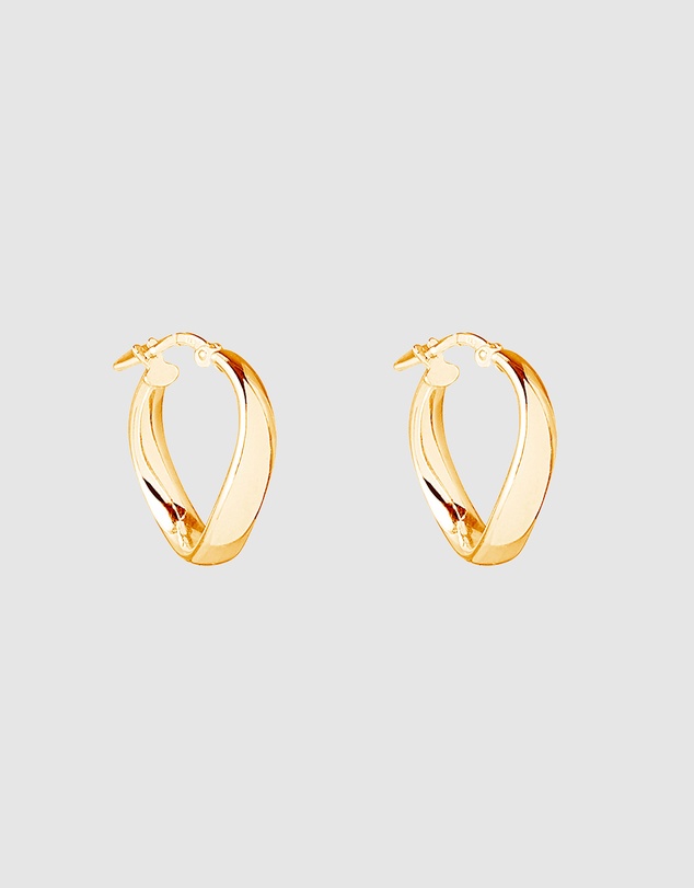 Najo - Eddy Yellow Gold Hoop