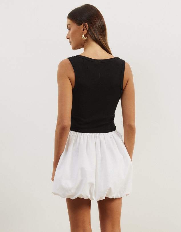 Atmos&Here - Nikki Bubble Hem Mini Dress