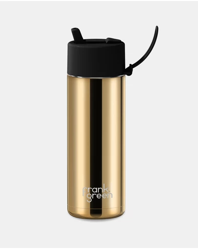 Frank Green - 20oz Ceramic Reusable Bottle with Flip Straw Lid
