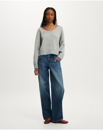 Cotton On - Softest Luxe Slouchy V Knit