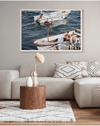 Amichi Co - Water Taxi Fine Art Print