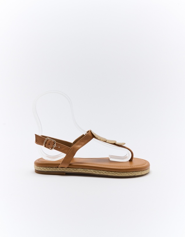 Walnut Melbourne - Ada Leather Sandal