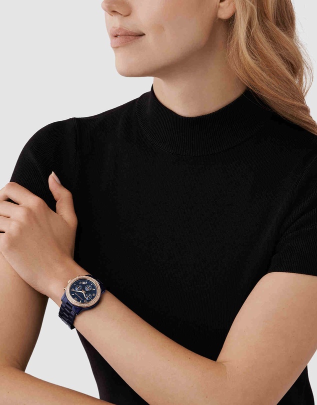 Michael Kors - Runway Blue Choronograph Watch