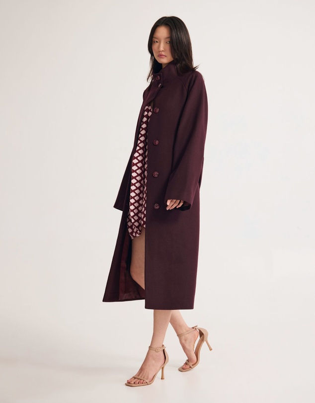 Oxford - Edi Funnel Collar Coat