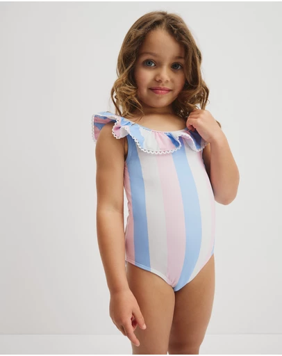 Country Road - Sleeveless Frill Swimsuit