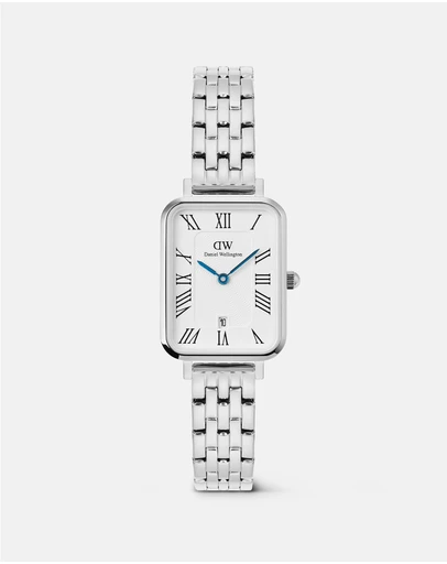 Daniel Wellington - Quadro Roman Numerals Date 5-link S
