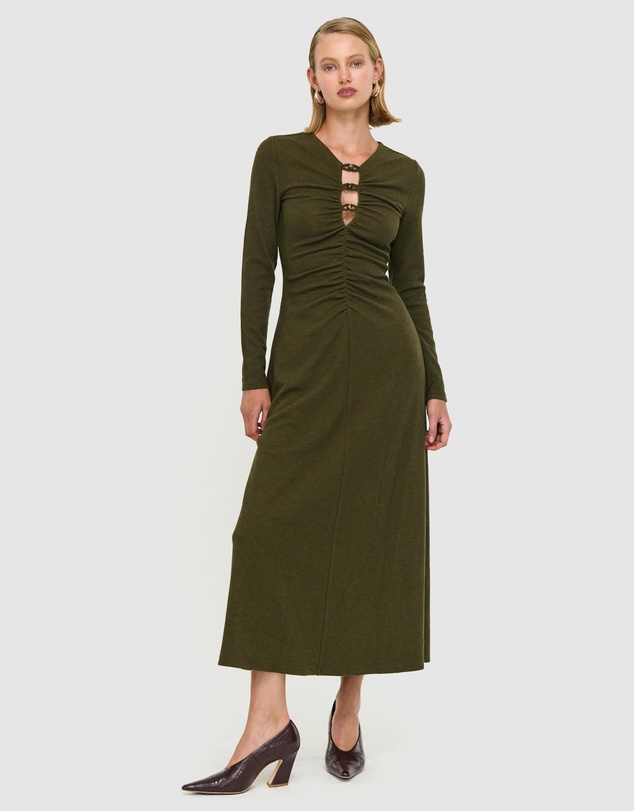 Staple the Label - Farrah Rib Midi Dress