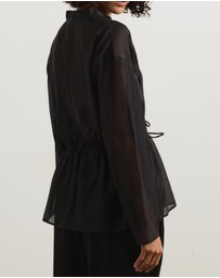 Atmos&Here - Liliora Tie Waist Top
