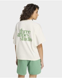 adidas Sportswear - 3-Stripes Studio T-Shirt Womens