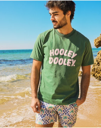 Skwosh - Hooley Dooley Slang Tee in Green