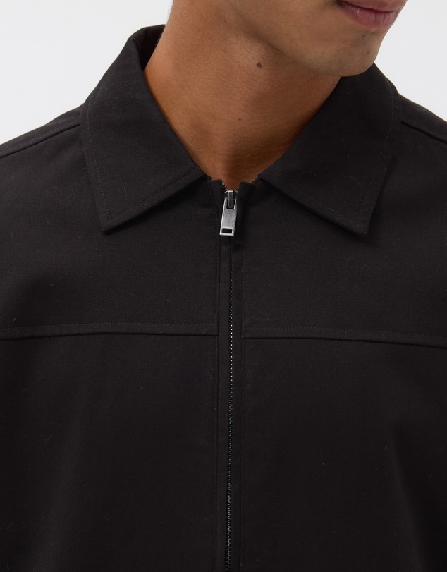 AERE - Organic Cotton Twill Trucker Jacket