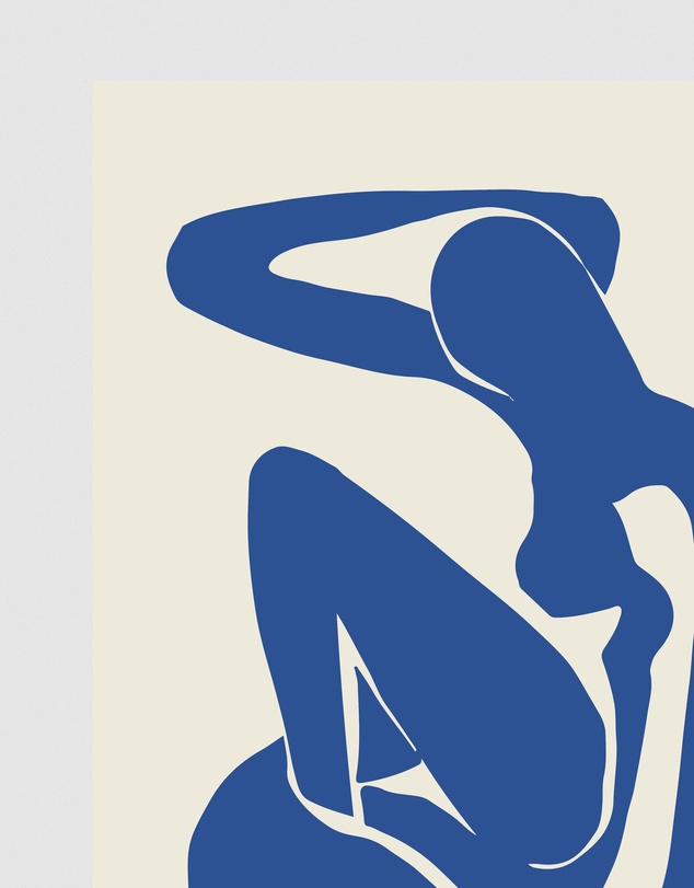 Inka Arthouse - Blue Nude by Henri Matisse Art Print