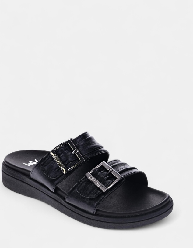 Mia Vita - Bowie Slide - Black/Black