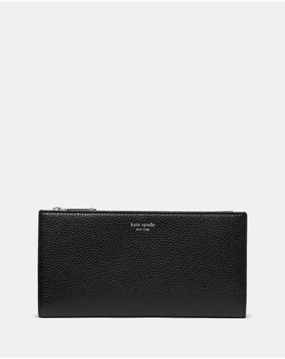 Kate Spade - Classic Pebbled Leather Large Bifold Wallet