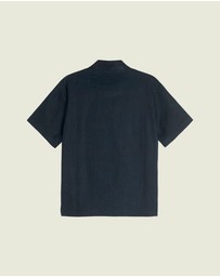 OAS Company - Dark Navy Girona Linen Shirt