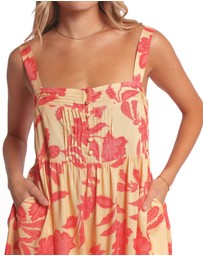 Petal & Pup - Nani Playsuit - Red Yellow Paisley Floral