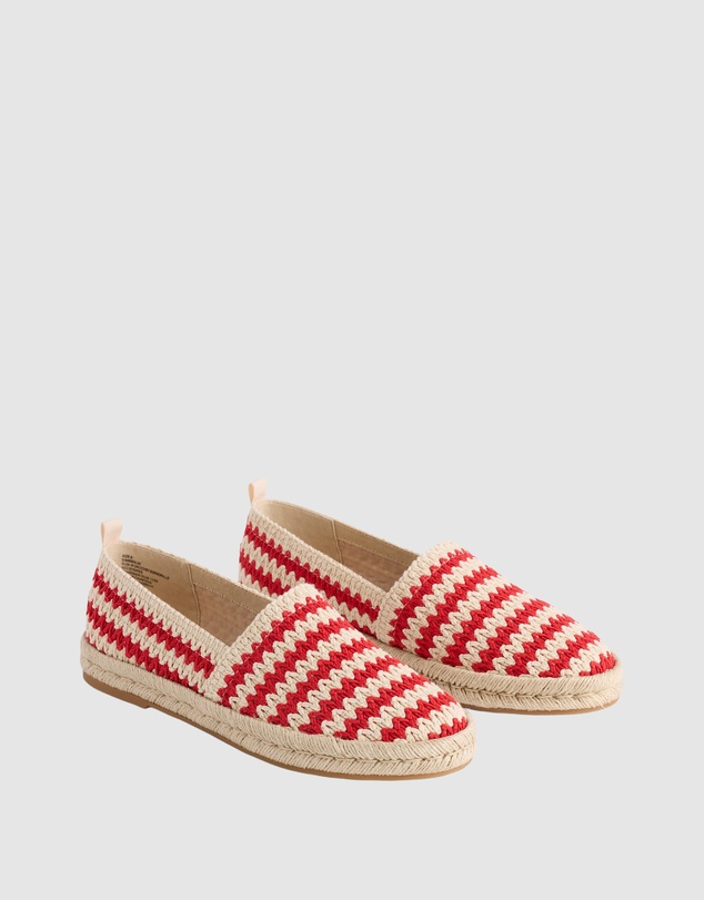 GAP - Crochet Espadrille Flats - Women's