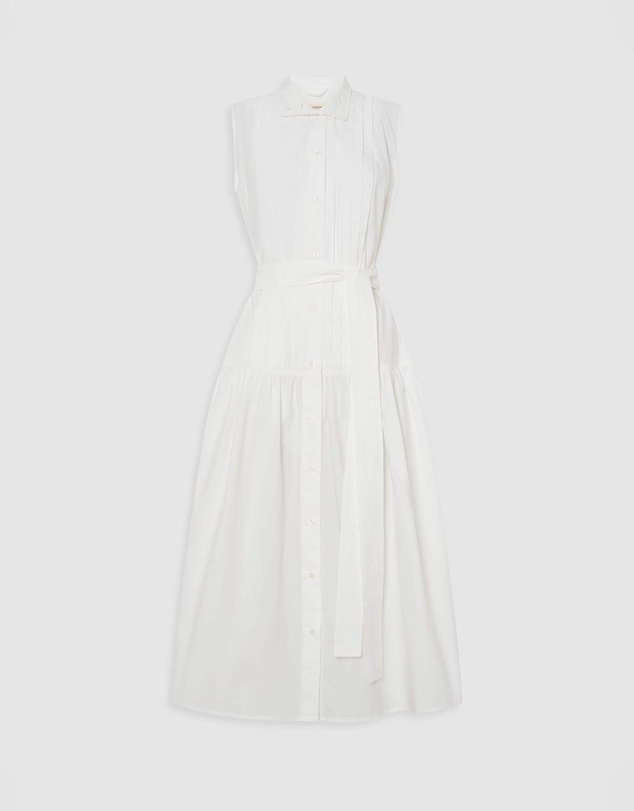 Oroton - Pleated Drop Waist Dress