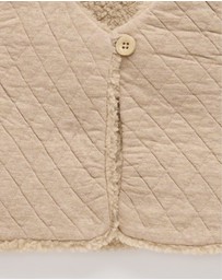 Purebaby - Shearling Reversible Vest -Kids-Babies