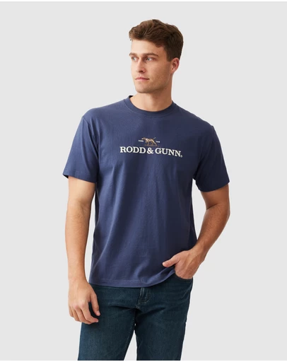 Rodd & Gunn - The Peaks Logo Tee