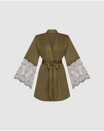 Hunkemoller - Satin Lace Kimono