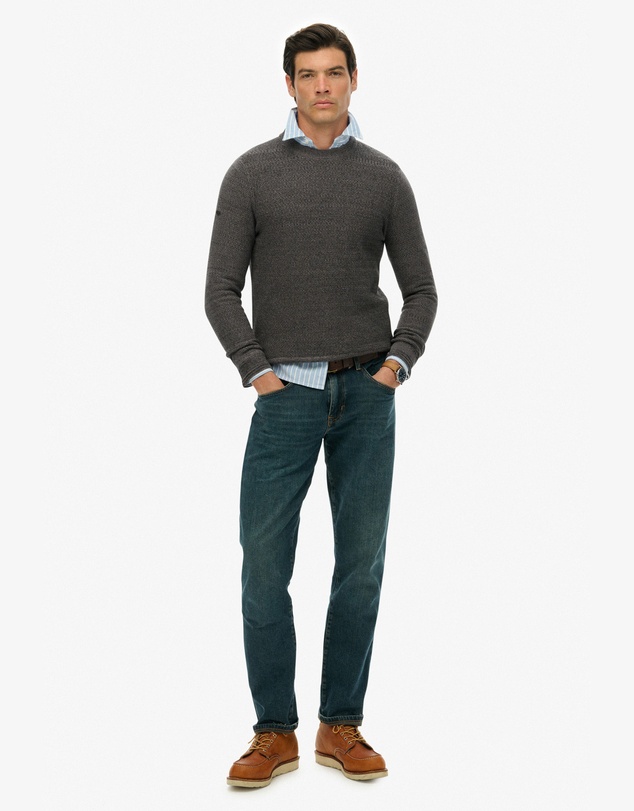 Superdry - Light Weight Cotton Texture Jumper