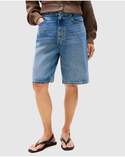 Tommy Hilfiger - Heritage Straight Denim Bermuda Shorts