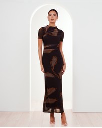 Pilgrim - Lenny Printed Mesh Dress